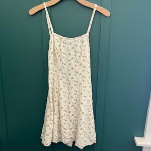 white christmas dresses Medium Wash Denim Floral Pattern Short Dress